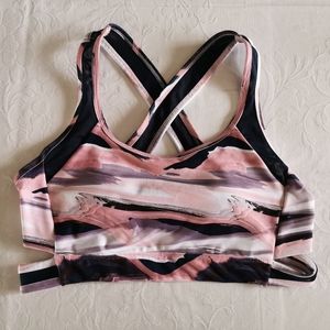 Athletics Works Crisscross Back Sports Bra Size 1x